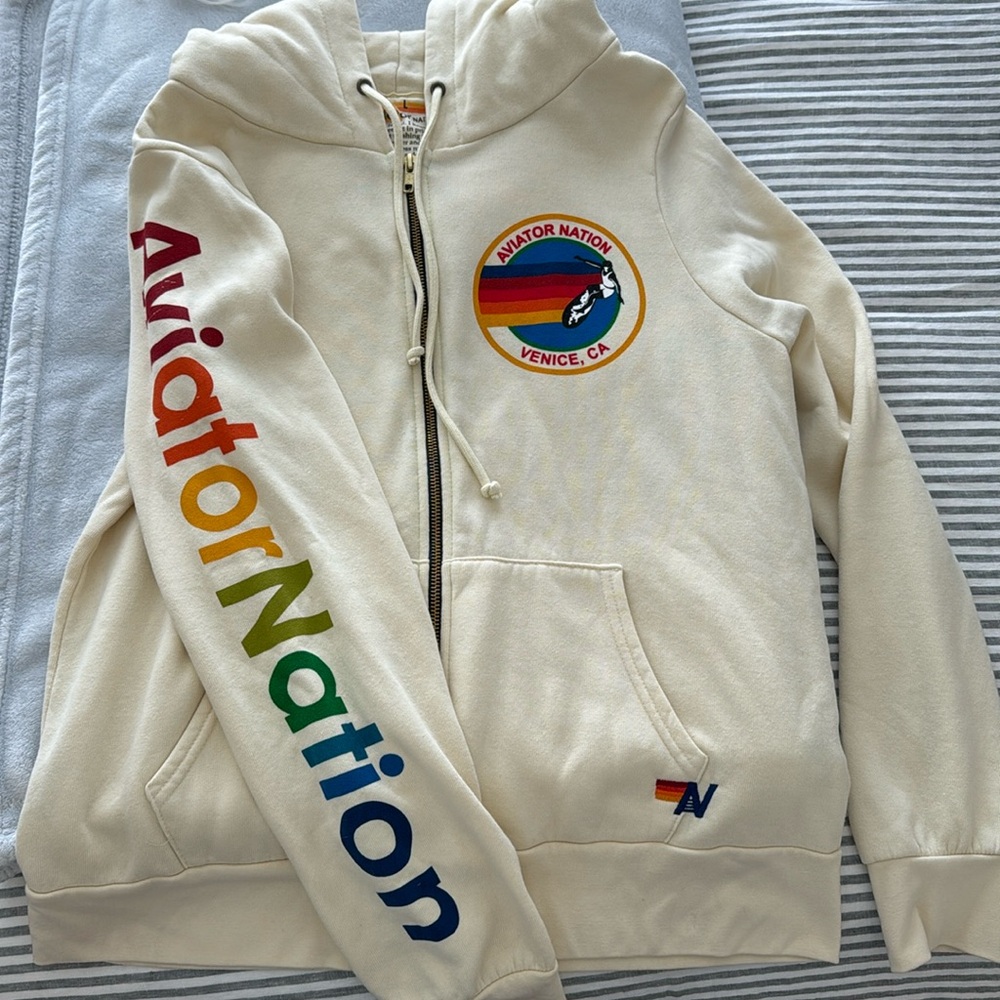 Aviator Nation zip up hoodie